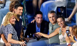 Federer told Djokovic's family to be quiet