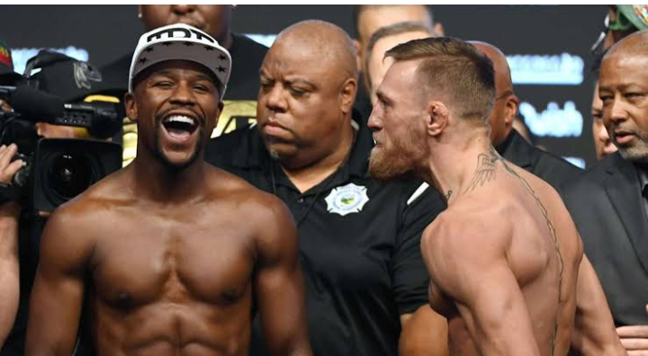 McGregor and Floyd Mayweather 'arguing' over...