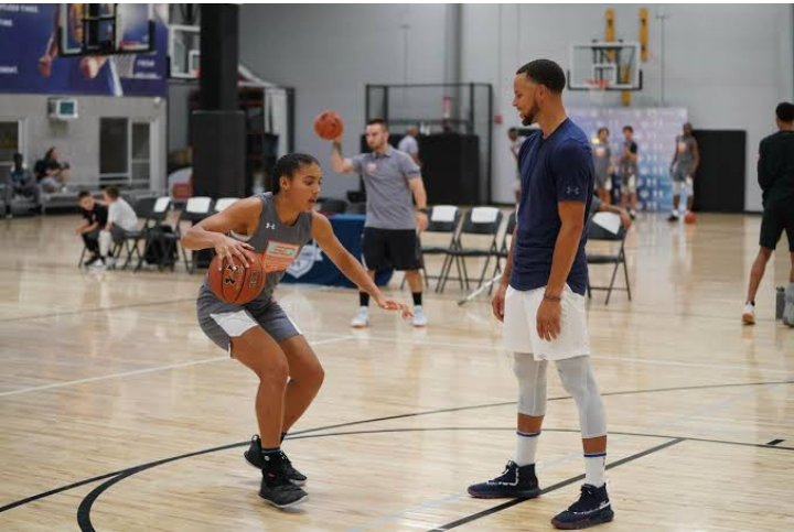 Stephen Curry On Mentoring High School Women..."The Way I Play The Game Is...