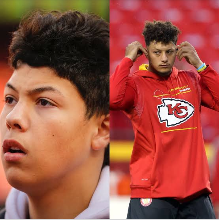 Patrick Mahomes' brother spotted having heated argument in...