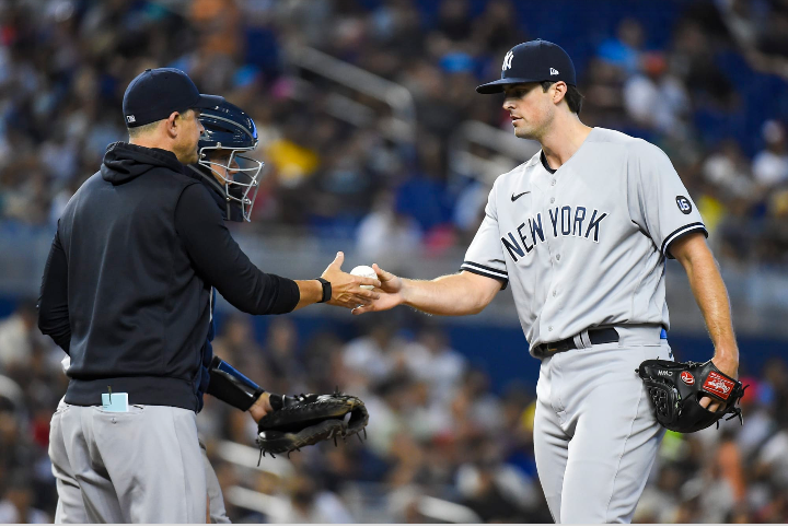 New York Yankees closer Clay Holmes appears set 'to give it a break' after suffering...