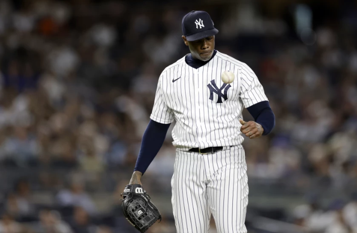 New York Yankees reliever Aroldis Chapman placed on IL because of...